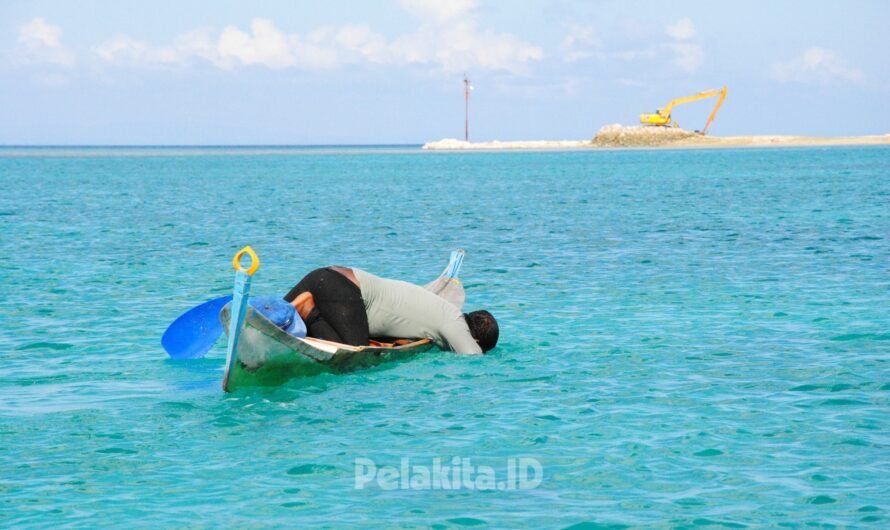 La Karang Tersapu Agresi Ombak Kemajuan